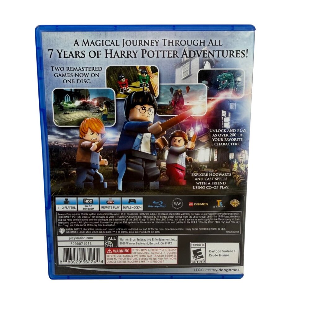 Playstation 4 PS4 - Lego Harry Potter Collection - CIB - Tested/Works - Picture 2 of 4